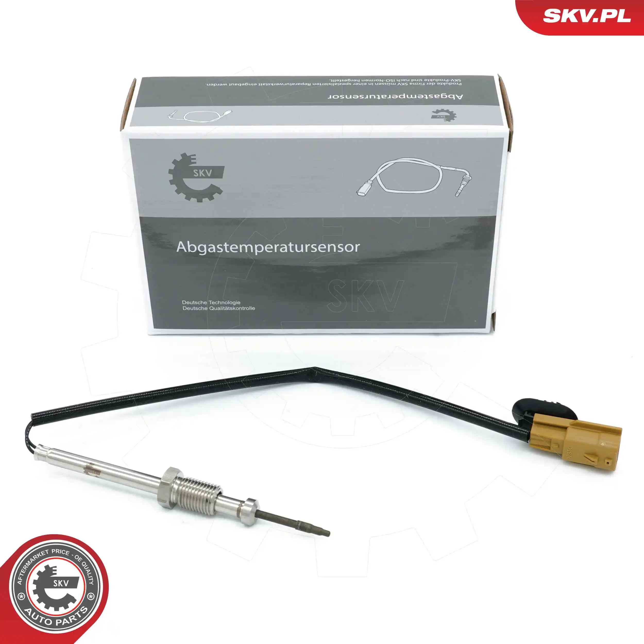 Sensor, exhaust gas temperature